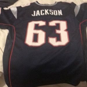 New England patriots tre Jackson jersey